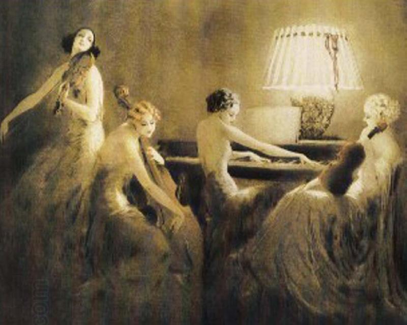 Louis Lcart Quartet oil painting picture